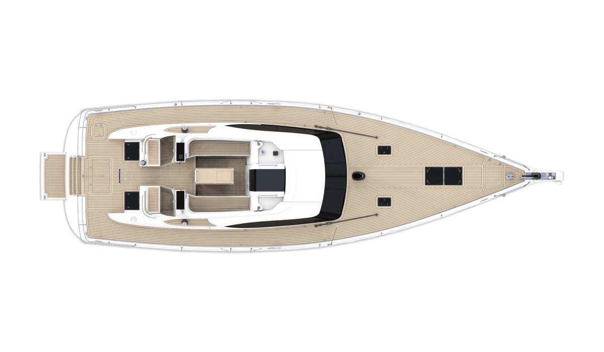 Oyster 495 50 Foot Sailing Yacht Plans and Interior Layouts 2