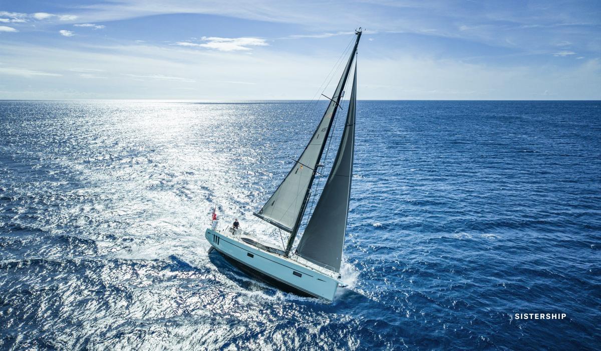 Oyster 495 Aquaries Sailing Charter Mallorca