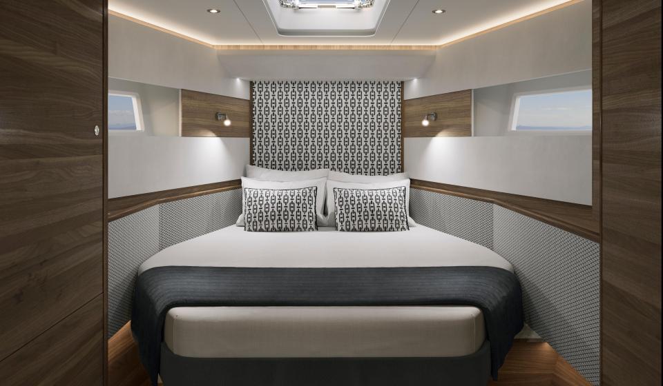 Oyster 495 Interior Images Walnut 5