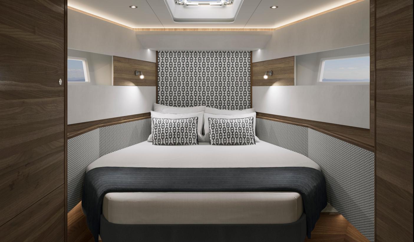 Oyster 495 Interior Images Walnut 5