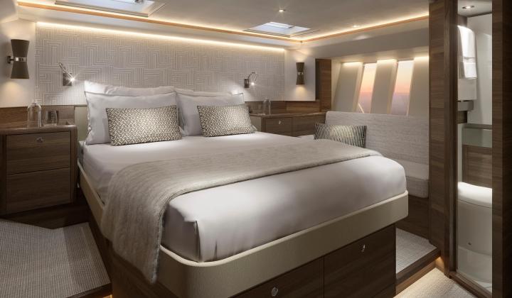 Oyster 495 Interior Images Walnut 6