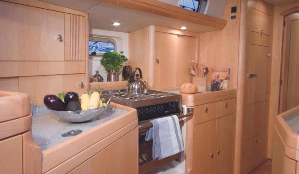 Oyster 53 Galley