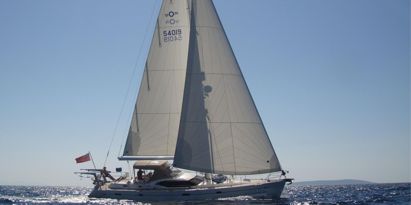 Oyster 54 Sailing