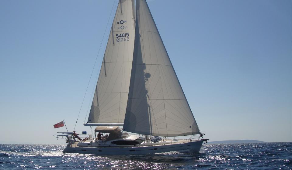 Oyster 54 Sailing