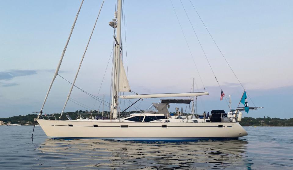 Oyster 56 Anchored 2