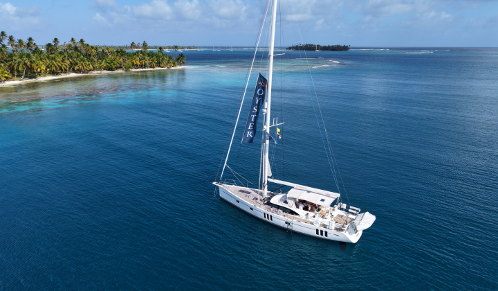 Oyster 565 Hamiruma in San Blas Islands