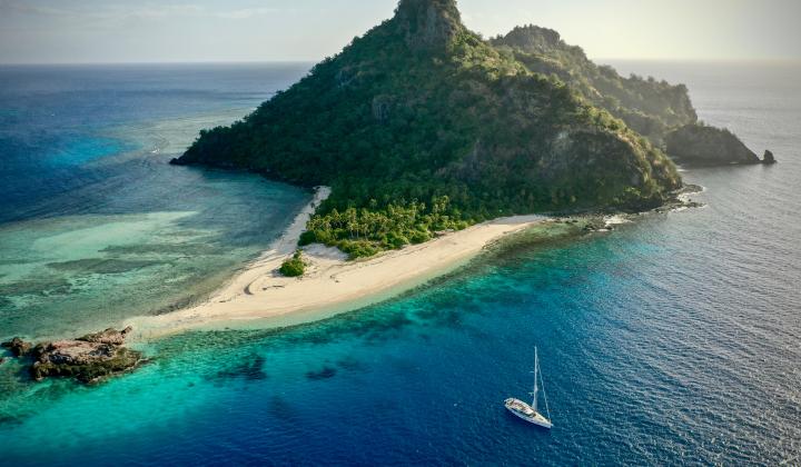 Oyster 565 Infinity in Monuriki Island Fiji