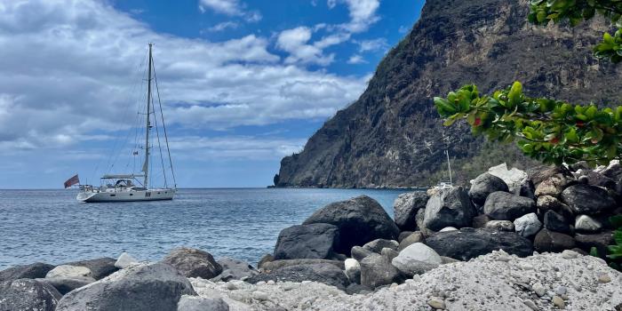 Oyster 575 Anchored 1