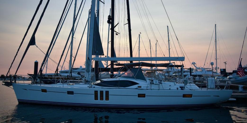 Oyster 575 Moored TI