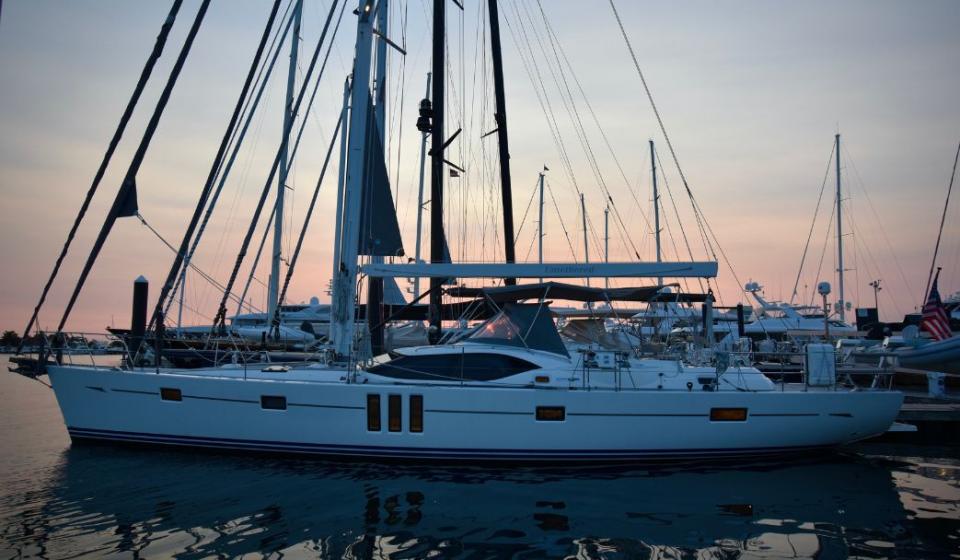 Oyster 575 Moored TI