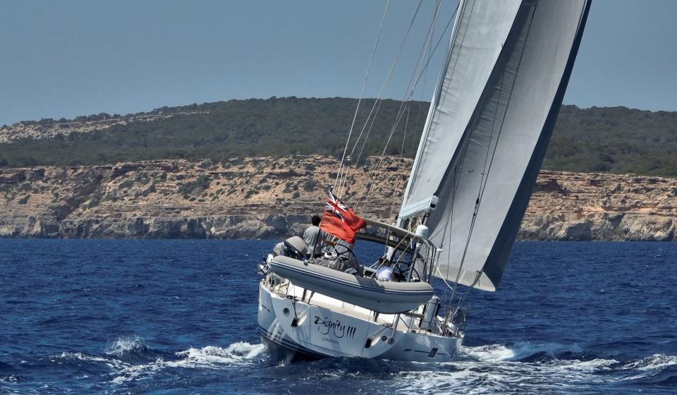 Oyster 575 Sailing 1
