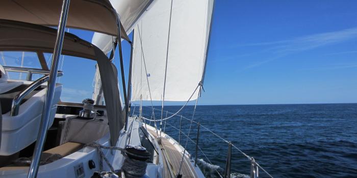 Oyster 575 Sailing Ondeck