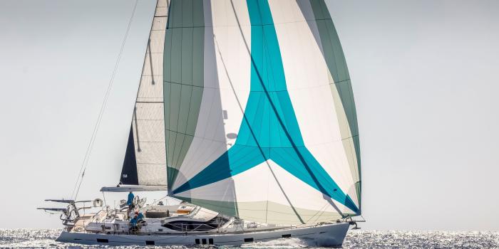 Oyster 575 Sailing Spinnaker v2