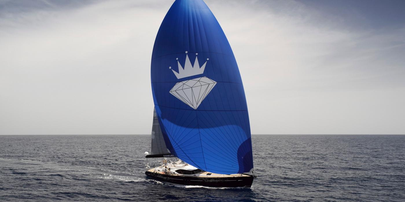 Oyster 575 Sailing Spinnaker
