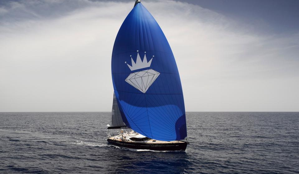 Oyster 575 Sailing Spinnaker