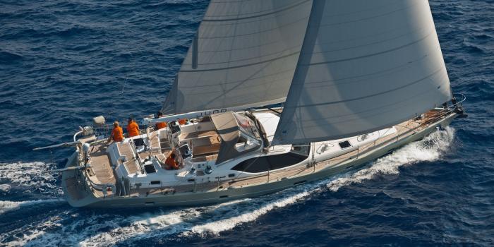 Oyster 575 Sailing v4