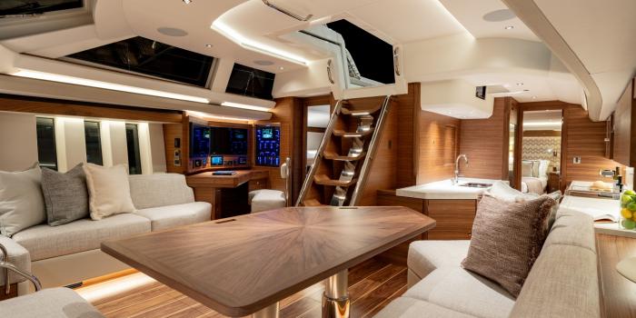 Oyster 595 Raydar Love Interiors available for Oyster Charter 2
