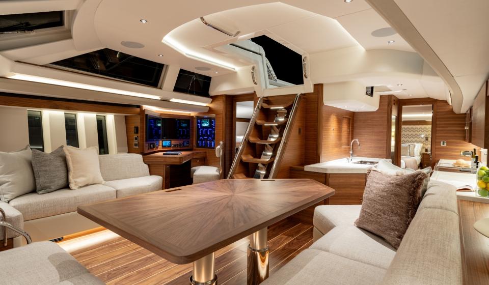 Oyster 595 Raydar Love Interiors available for Oyster Charter 2