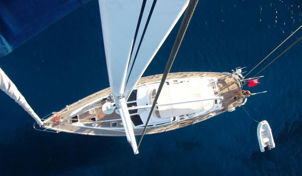 Oyster 62 Aerial view