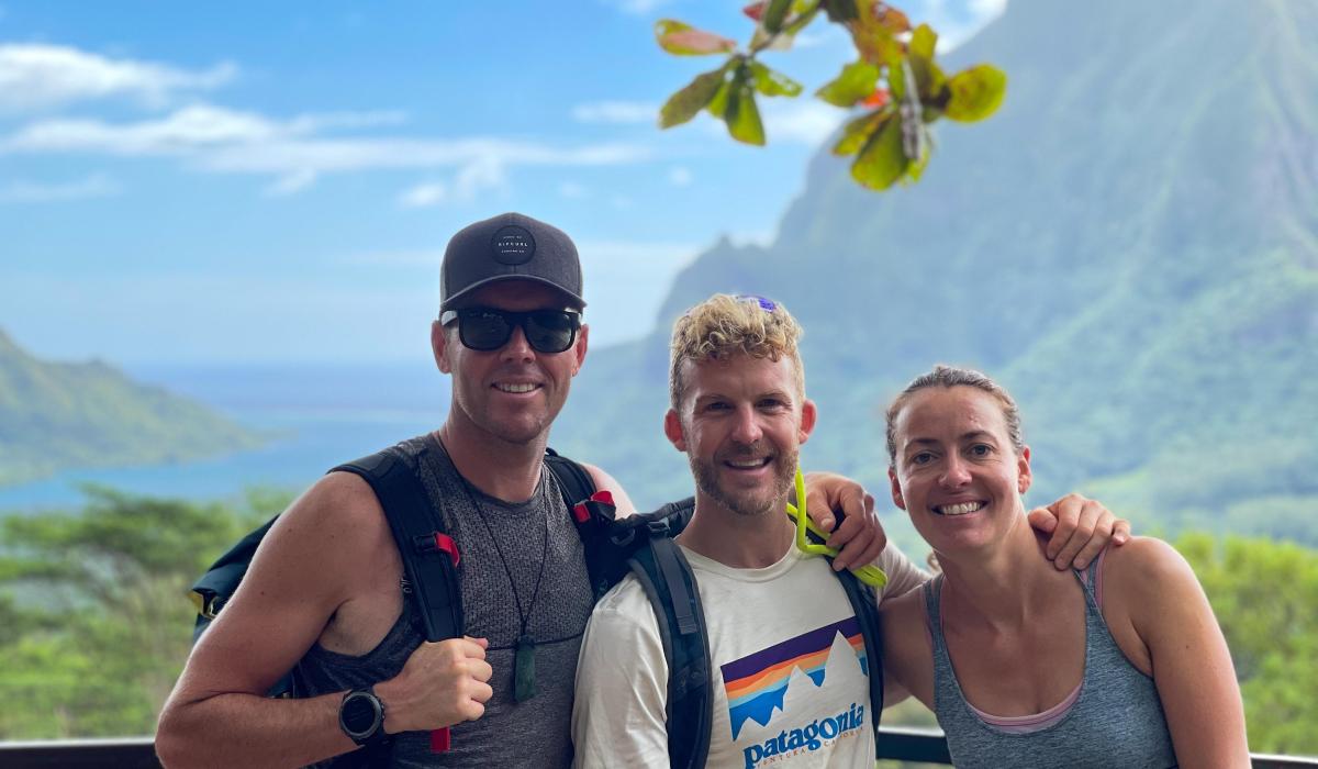 Oyster 62 Uhuru Owner With Friends