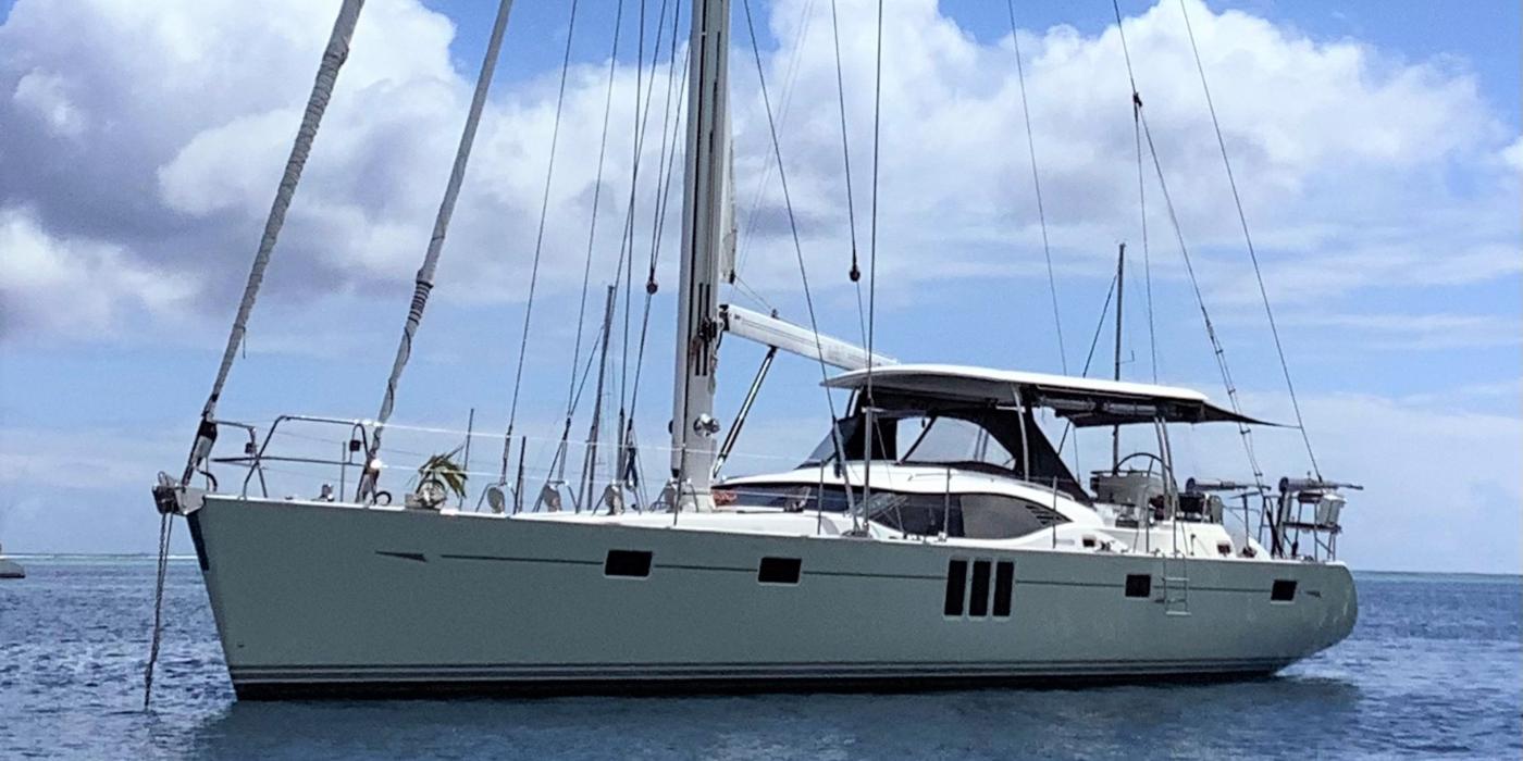 Oyster 625 Anchored 2