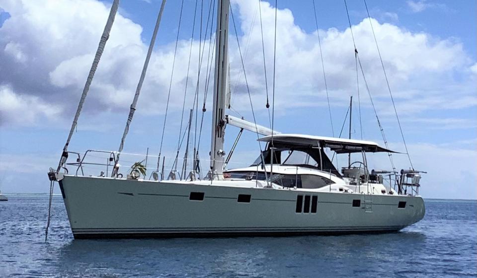 Oyster 625 Anchored 2