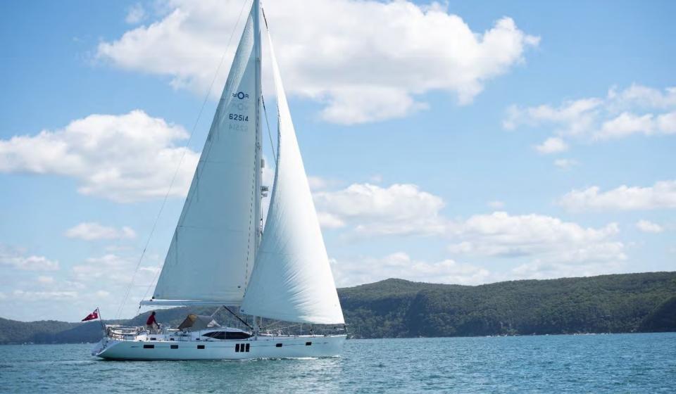 Oyster 625 Sailing 1