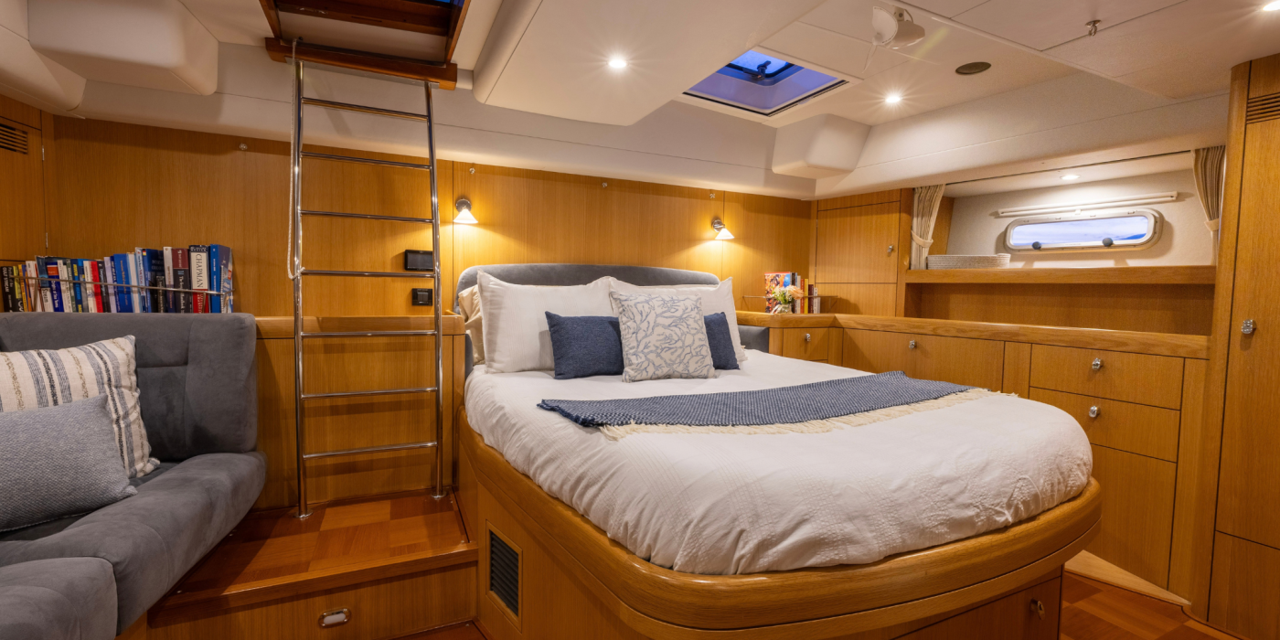 Oyster 655 Jersey Girl Sailing Yacht For Charter Master Cabin
