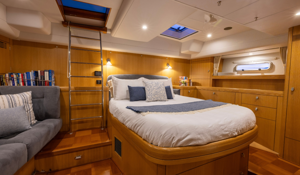 Oyster 655 Jersey Girl Sailing Yacht For Charter Master Cabin