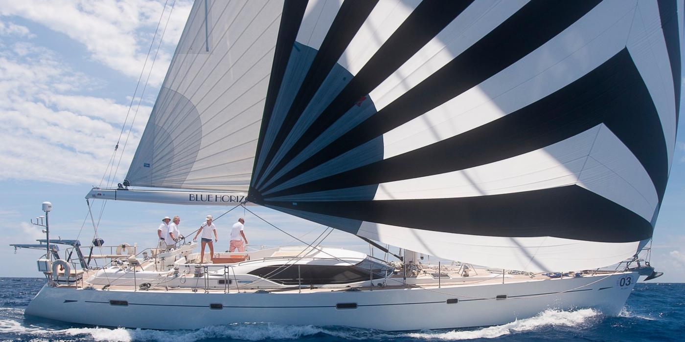 Oyster 655 Sailing Spinnaker