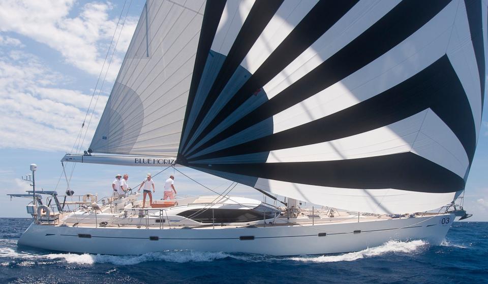 Oyster 655 Sailing Spinnaker