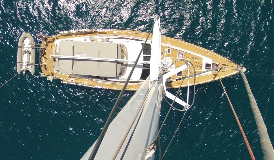 Oyster 66 Anchored Aerial Mast