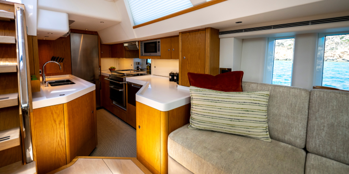 Oyster 675 Ri Ra Saloon and Galley