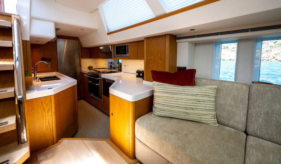 Oyster 675 Ri Ra Saloon and Galley