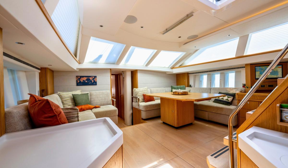 Oyster 675 Ri Ra long term review sub 70 foot sailing yacht 7