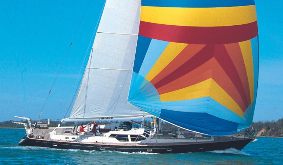 Oyster 70 Sailing Spinnaker