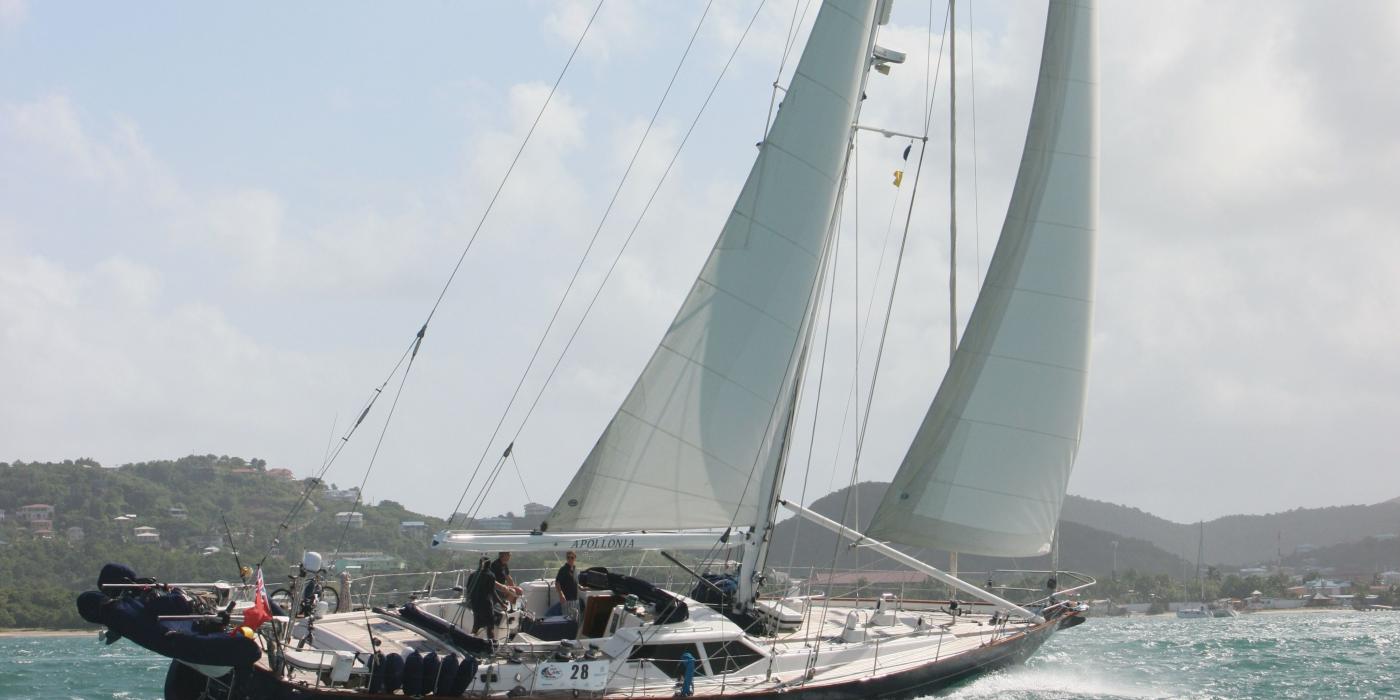 Oyster 70 Sailing Stern