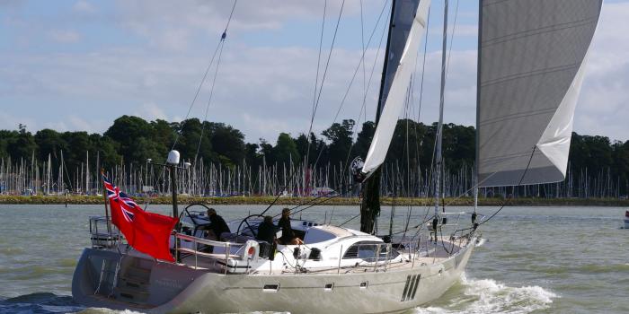Oyster 725 Sailing