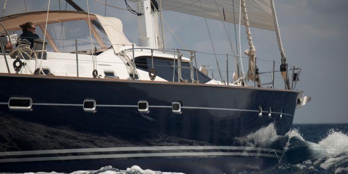 Oyster 82 Sailing Starboard Hull