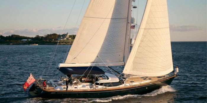 Oyster 82 Sailing