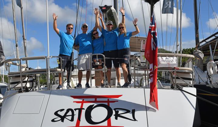 Oyster 885 Satori Crew OWR Start