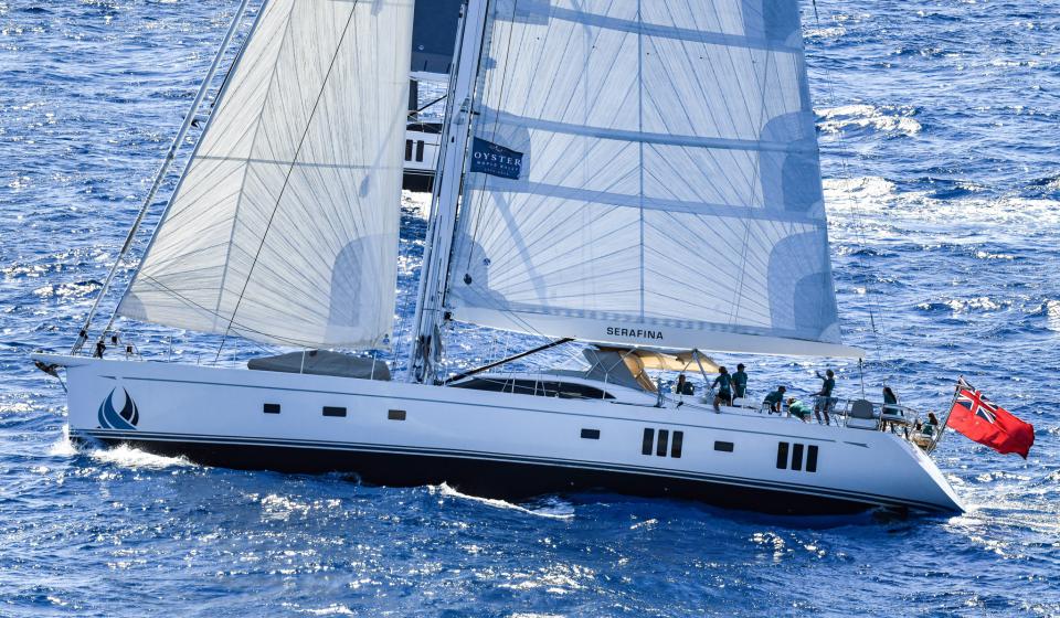 Oyster 885 Serafina OWR Start