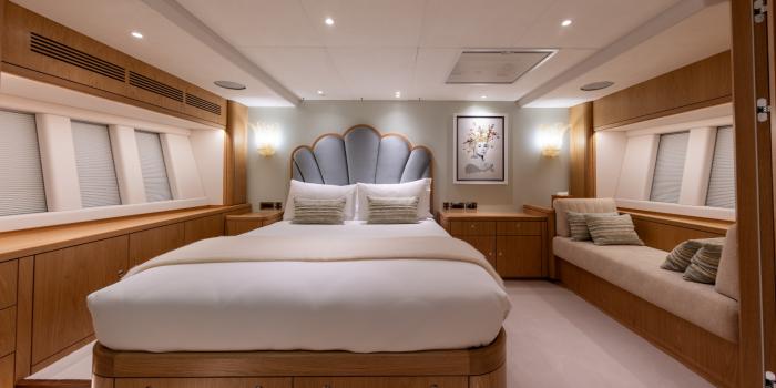 Oyster 885 Umoya Interiors available for Oyster Charter