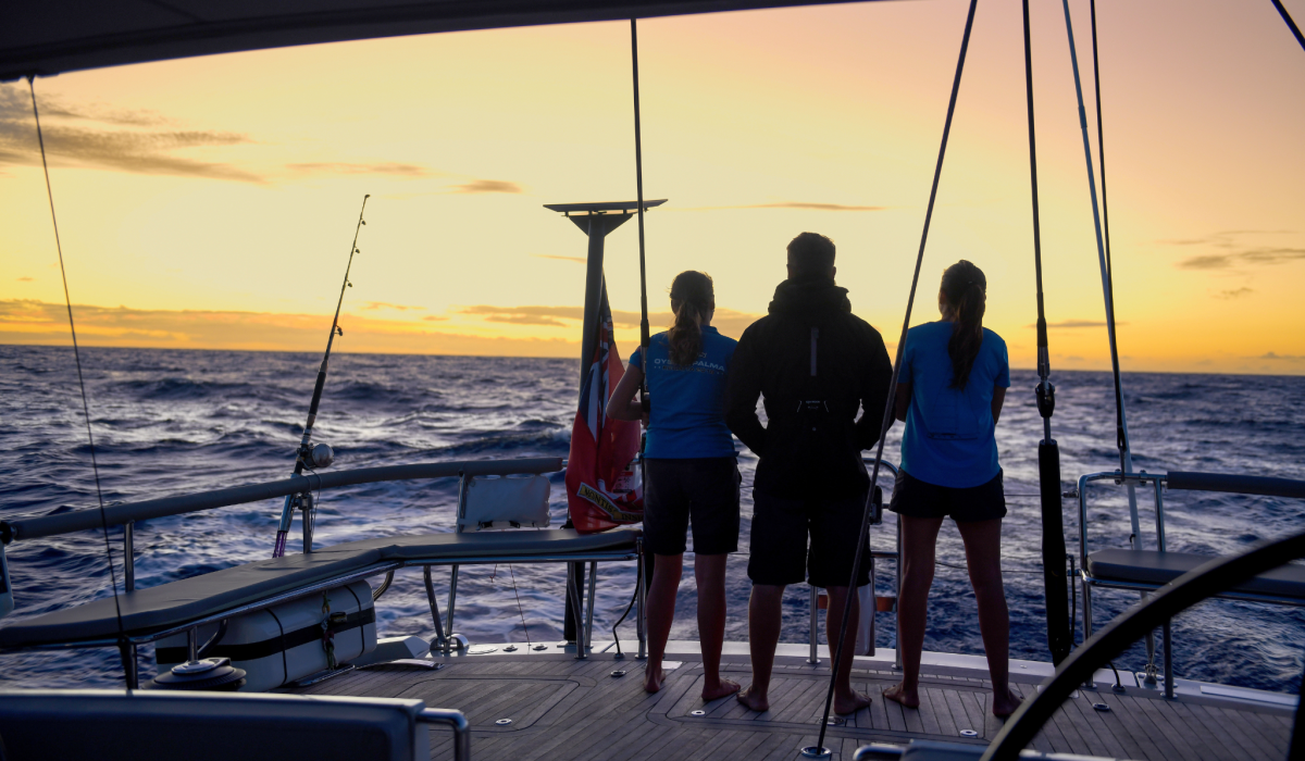 Oyster 885SII Satori II Watching Sunset