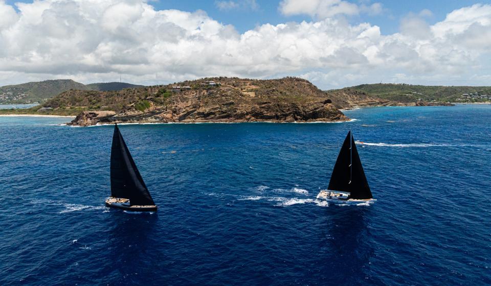 Oyster Antigua Regatta 2025 Oyster 825 Viva La Vida and Oyster 885 Lush