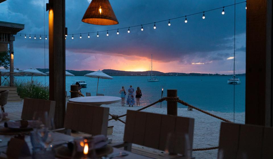 Oyster Antigua Regatta 2025 Sunset The Hut