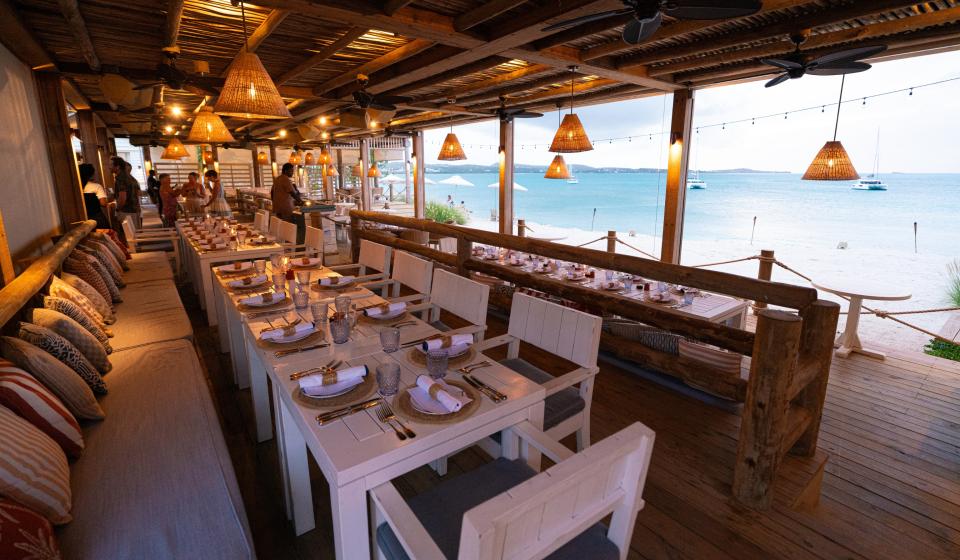 Oyster Antigua Regatta 2025 The Hut Restaurant