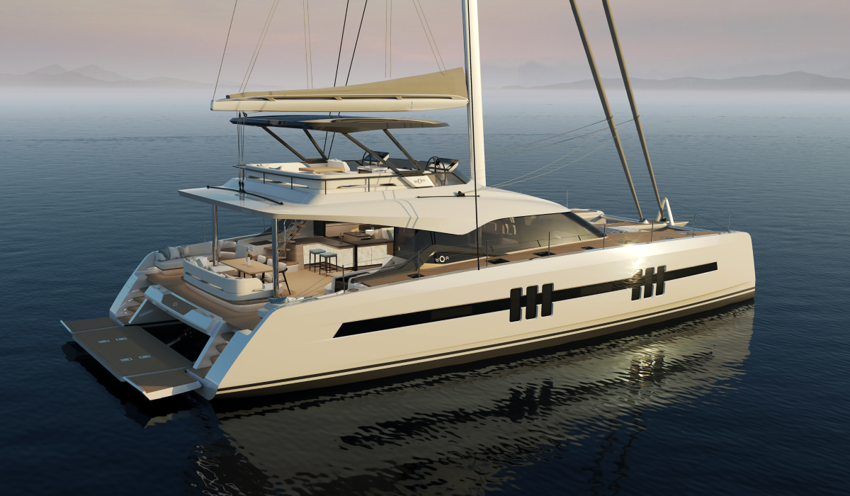 Oyster C60 60 Foot Sailing Catamaran