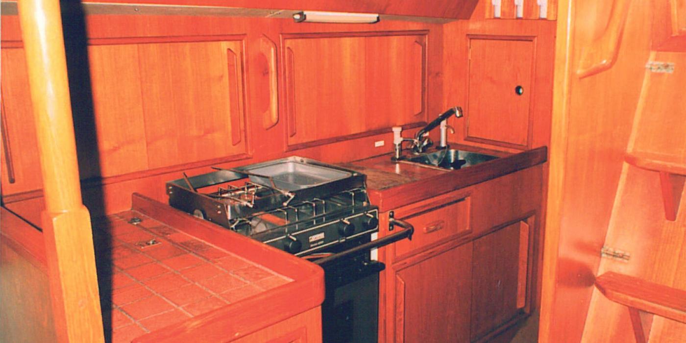 Oyster H37 Galley