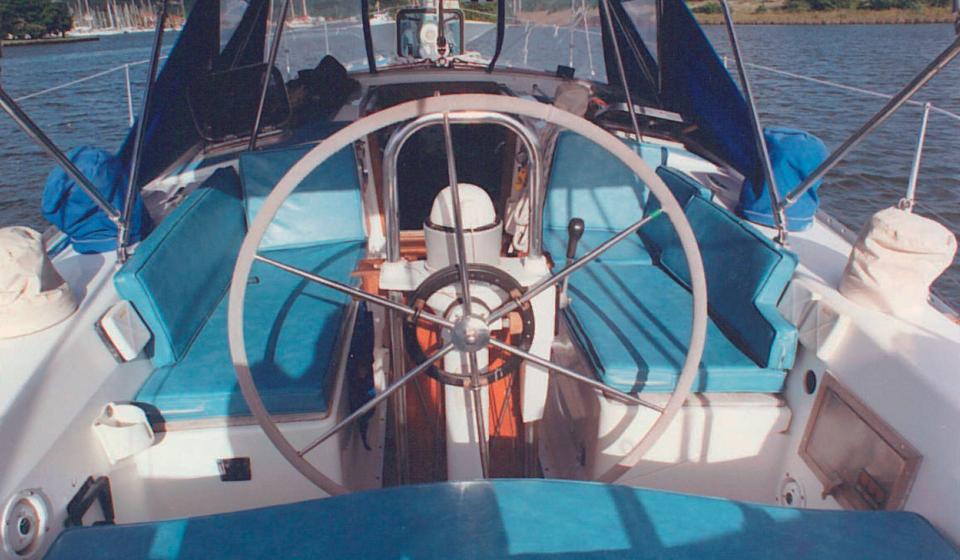 Oyster HP37 Cockpit